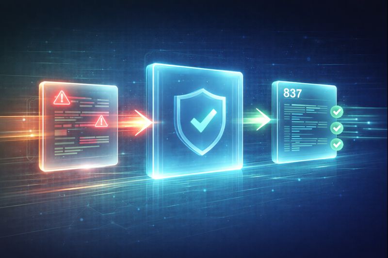 Clean, controlled workflow